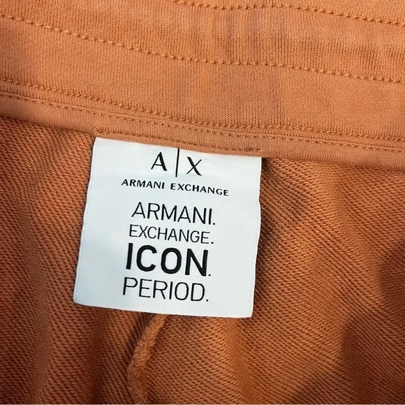 Armani Exchange Iconic Orange Sweatpants